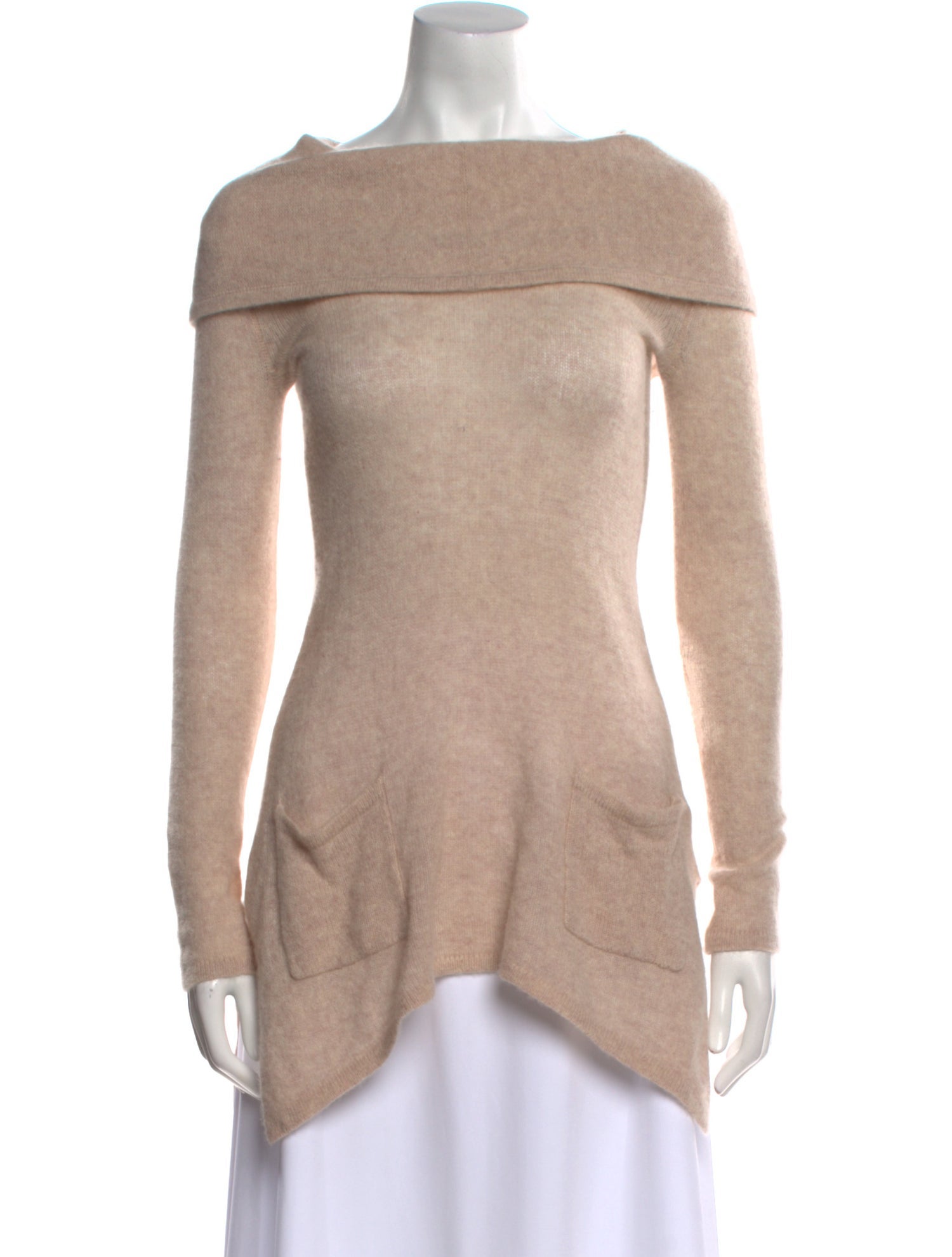 Saks Fifth Avenue Cashmere Off-The-Shoulder Sweater