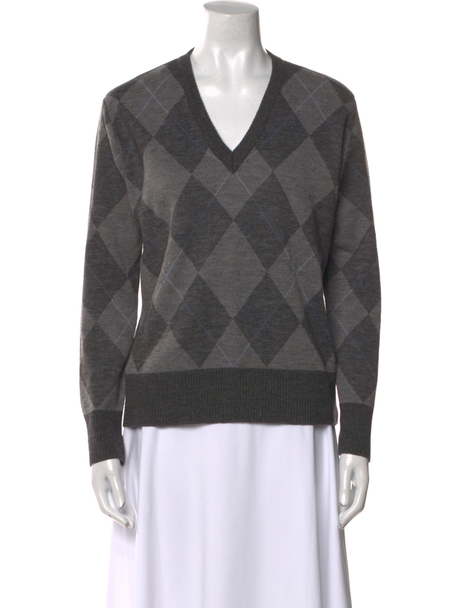 Saks Fifth Avenue Wool Printed Sweater