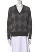Saks Fifth Avenue Wool Printed Sweater