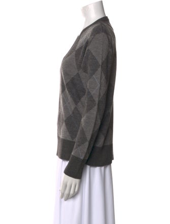 Saks Fifth Avenue Wool Printed Sweater