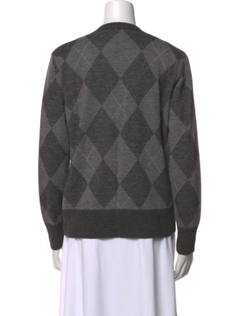 Saks Fifth Avenue Wool Printed Sweater