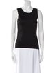 Saks Fifth Avenue Scoop Neck Sleeveless Top