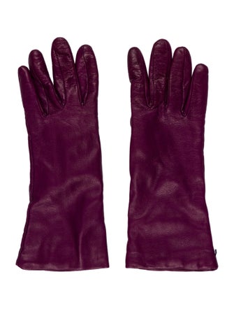 Saks Fifth Avenue leather gloves