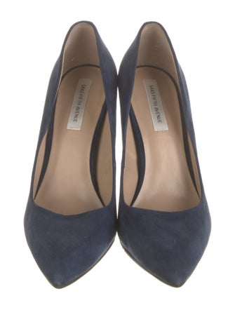 Saks Fifth Avenue Suede Pumps