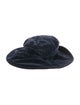 Saks Fifth Avenue Blue Cotton Bucket Hat