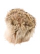 Saks Fifth Avenue Women's Finn Raccoon Fur Hat