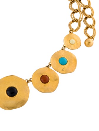 Saks Fifth Avenue Skinny Metal Chain-Link Belt