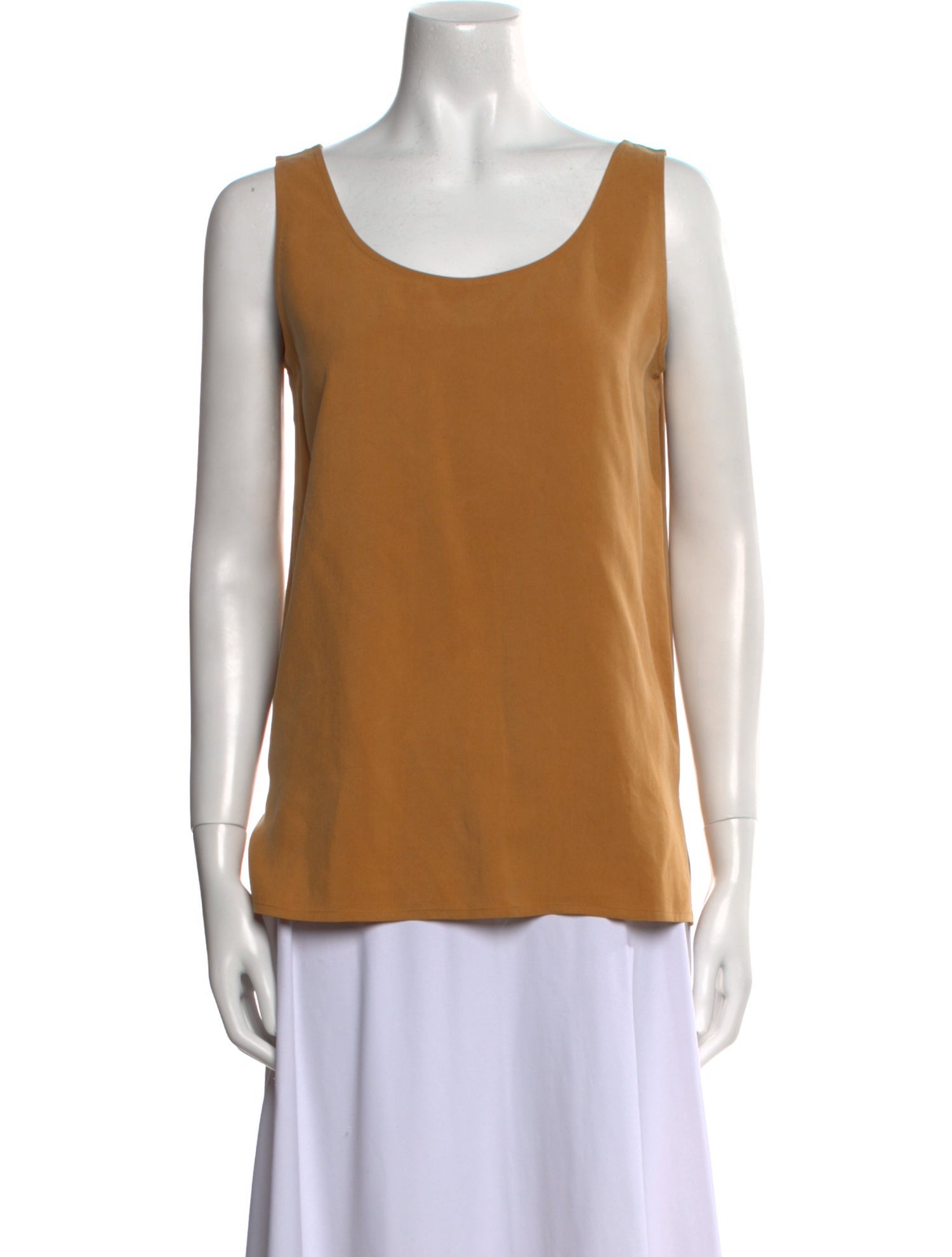 Saks Fifth Avenue Silk Scoop Neck Top