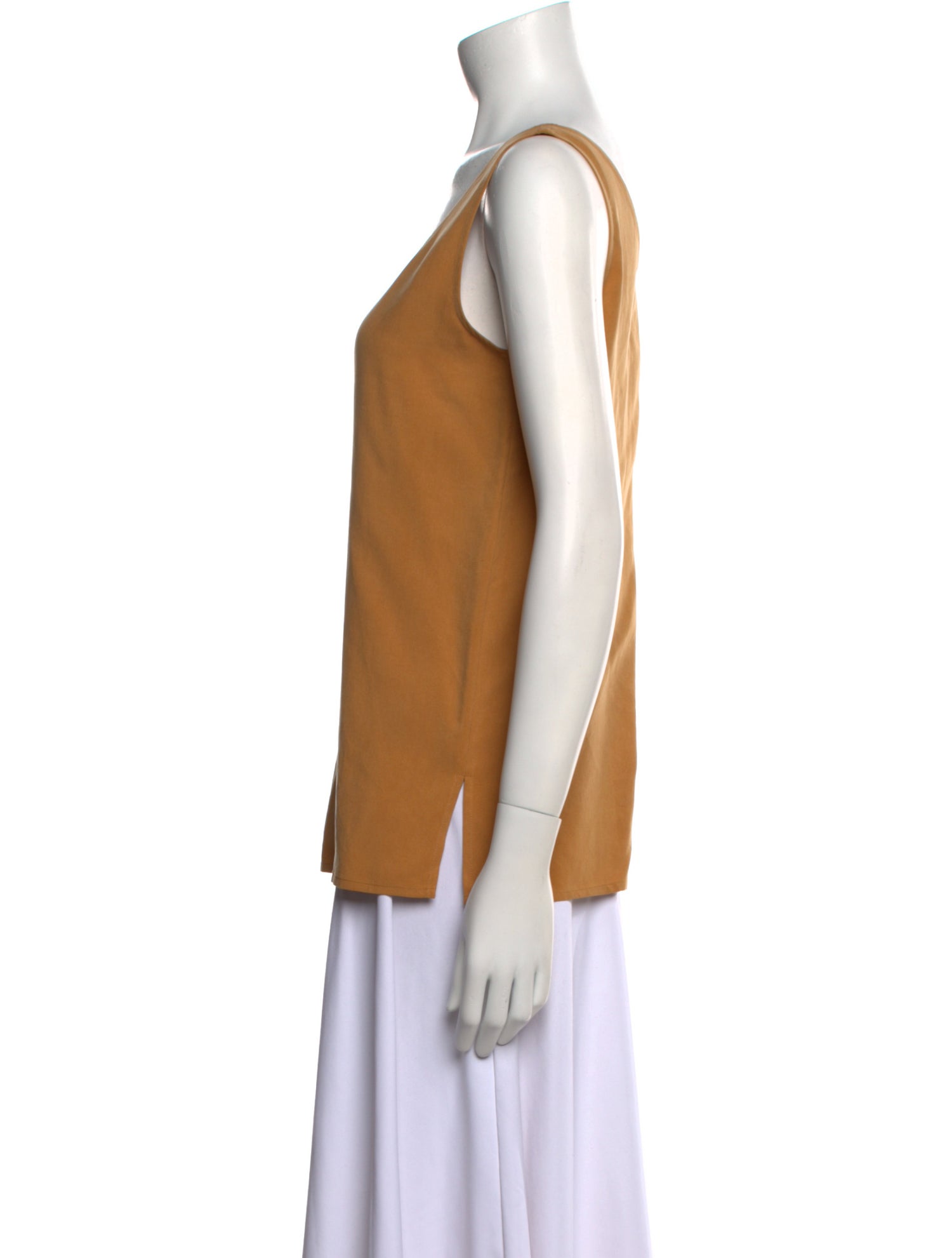 Saks Fifth Avenue Silk Scoop Neck Top