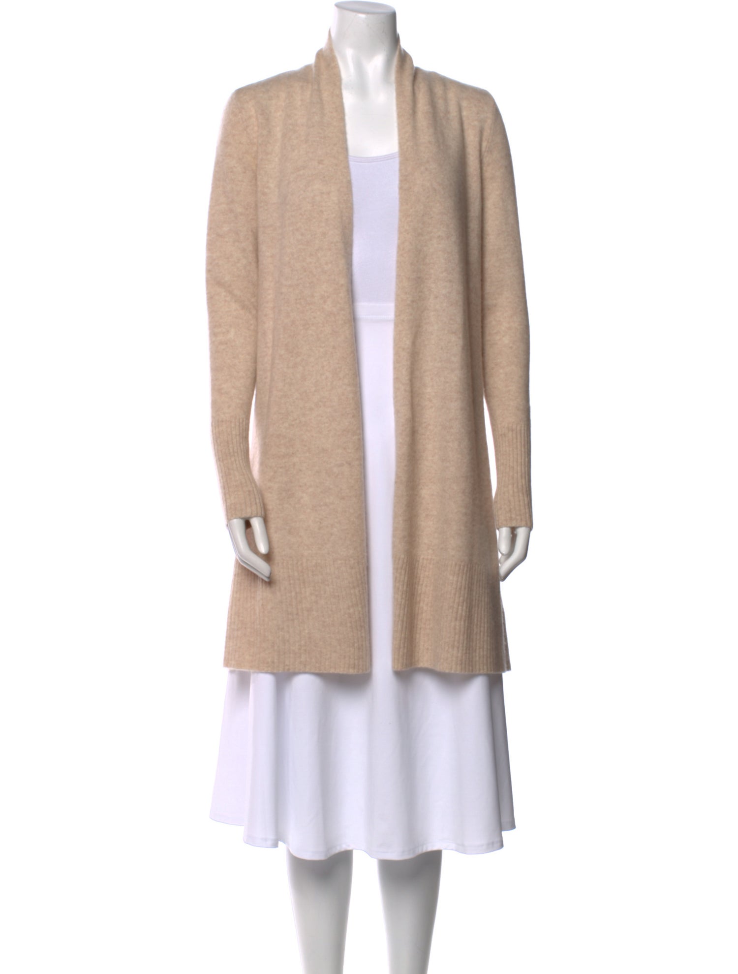 Saks Fifth Avenue Cashmere Open Front Sweater