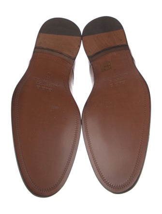 Saks Fifth Avenue Leather Lasercut Accents Oxfords