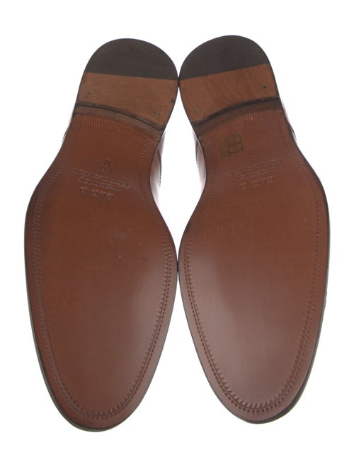 Saks Fifth Avenue Leather Lasercut Accents Oxfords