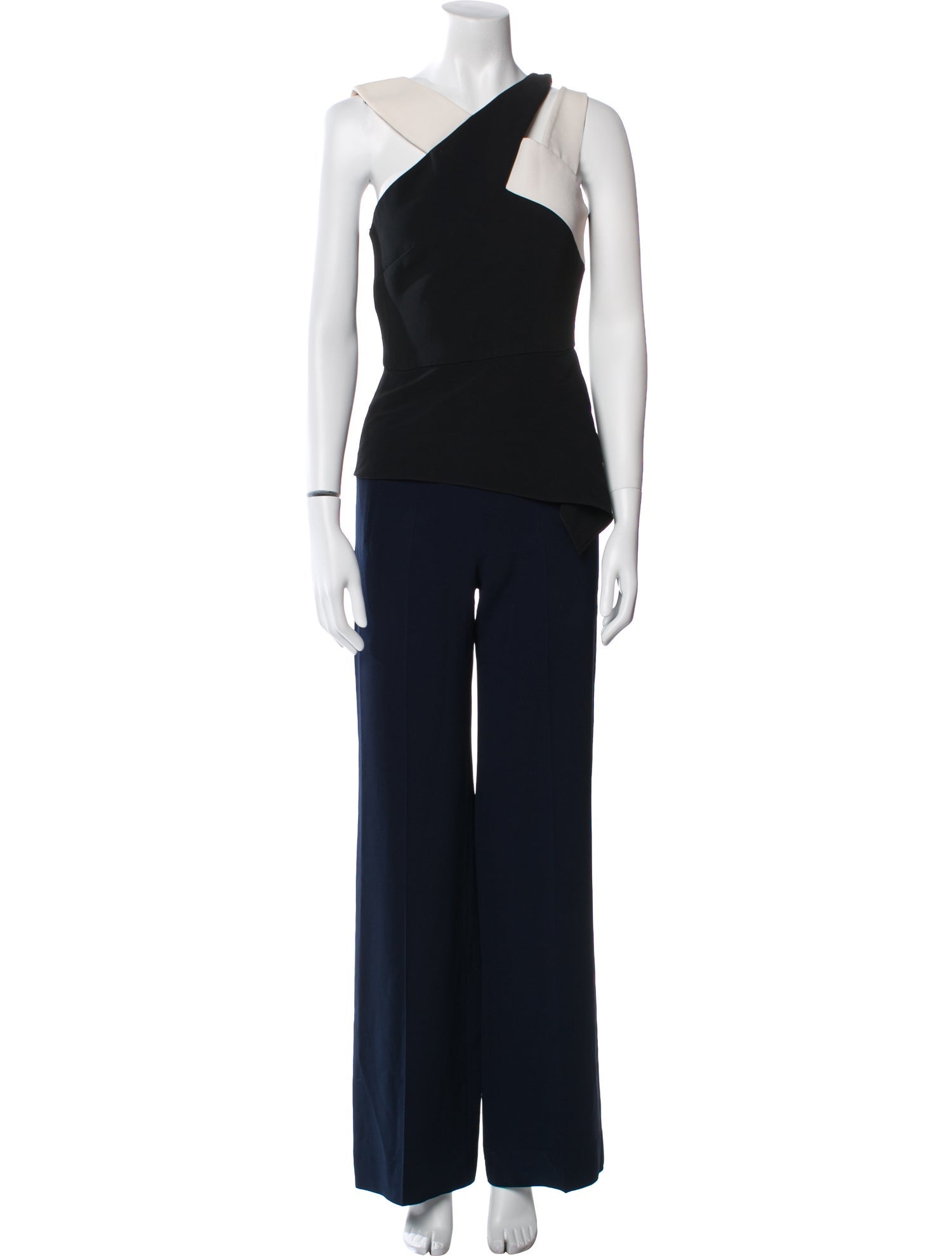Saks Fifth Avenue One-Shoulder Jumpsuit
