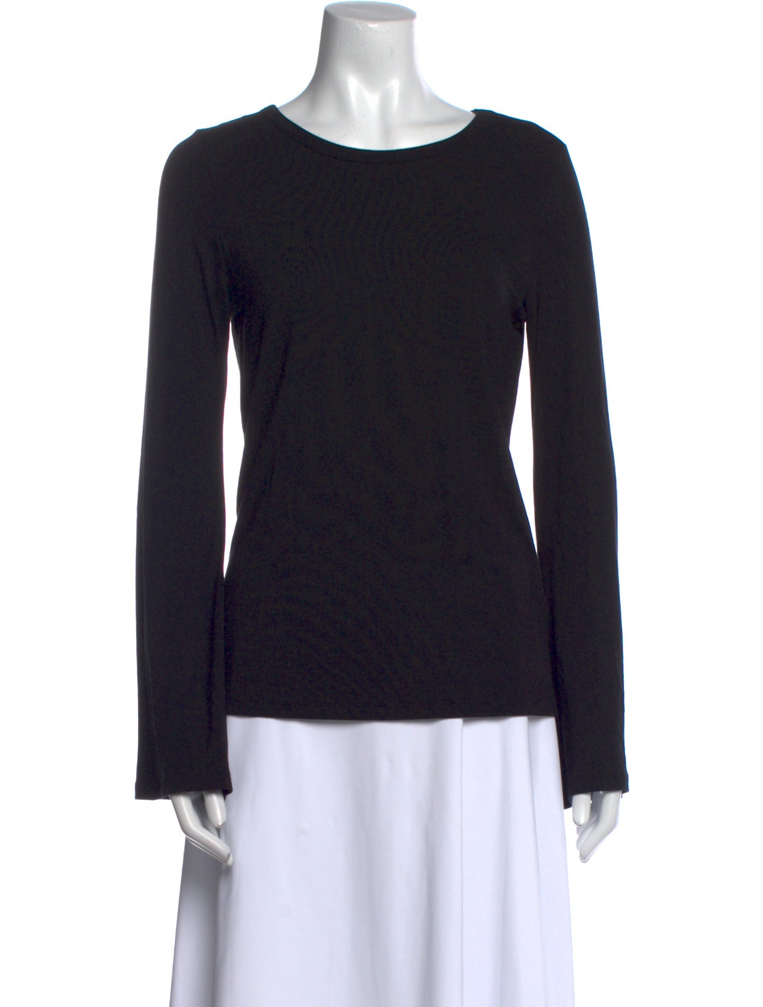 Saks Fifth Avenue Scoop Neck Long Sleeve T-Shirt w/ Tags