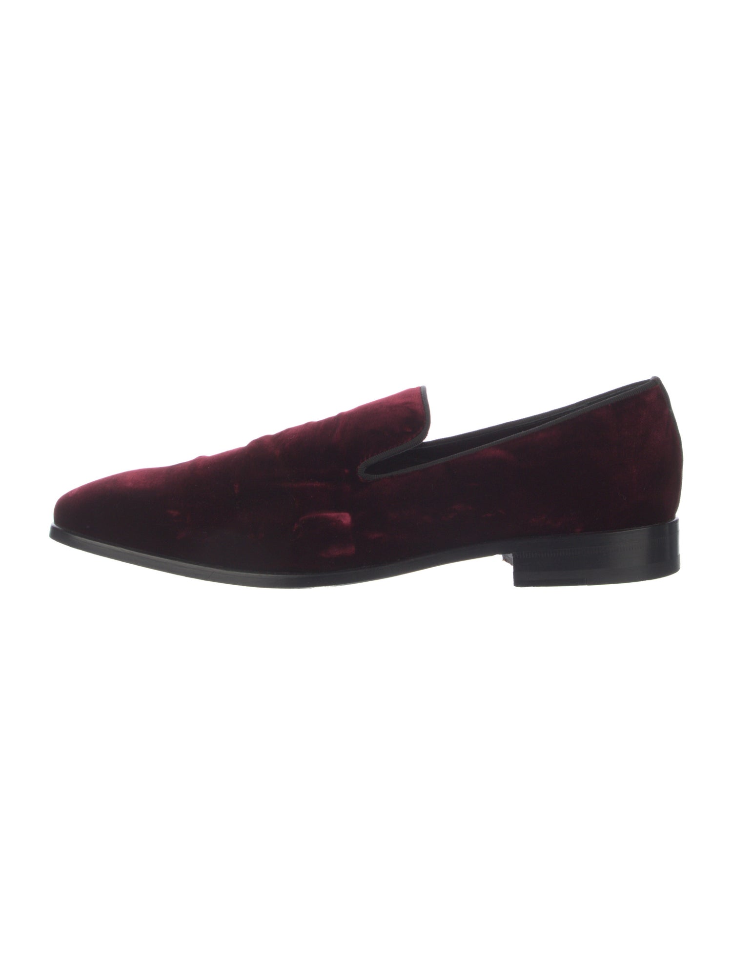 Saks Fifth Avenue Velvet Loafers