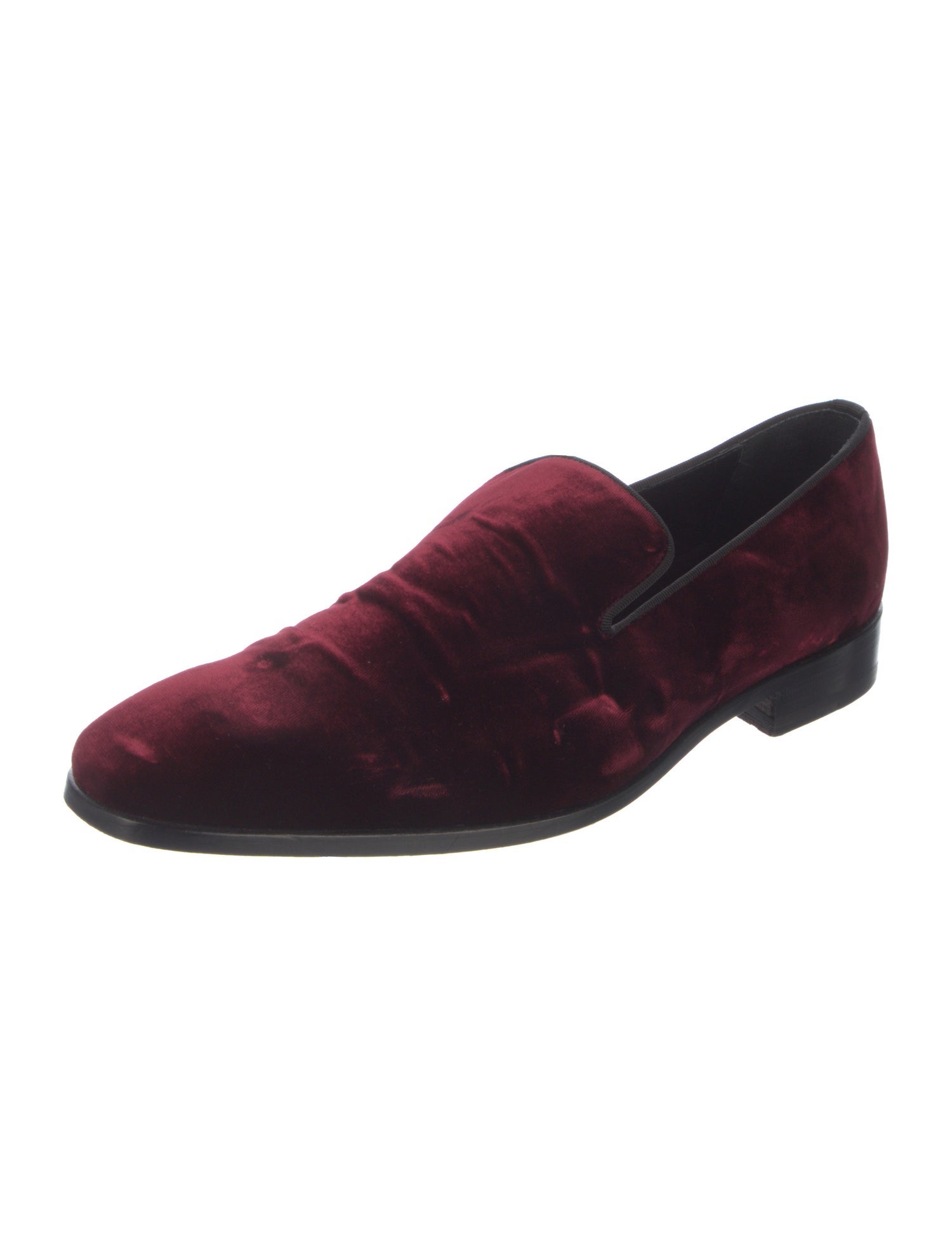 Saks Fifth Avenue Velvet Loafers