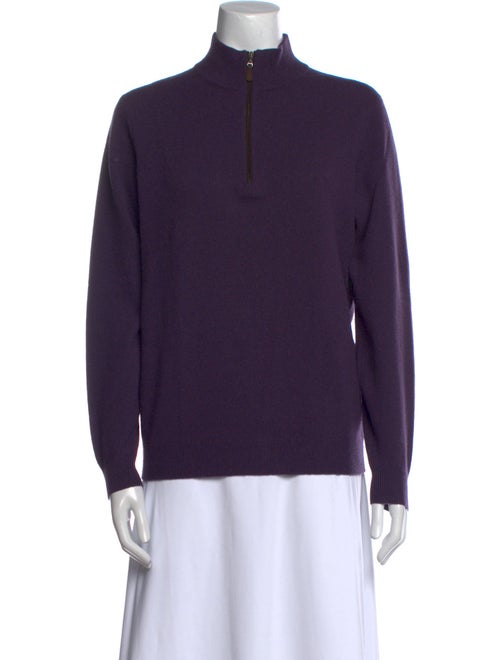Saks Fifth Avenue Cashmere Mock Neck Sweater