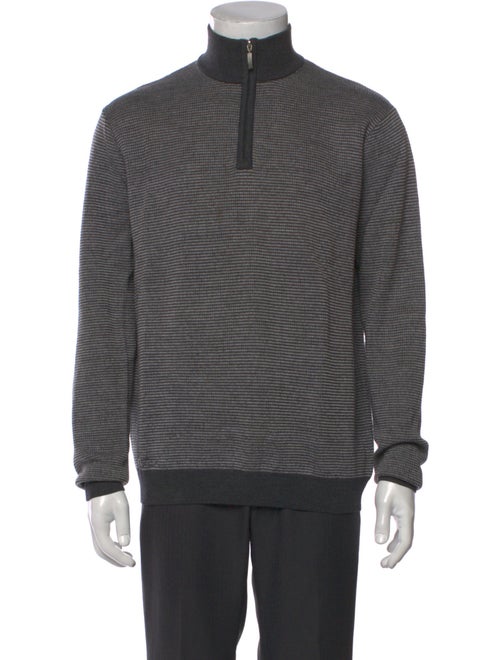 Saks Fifth Avenue Merino Wool Striped Pullover