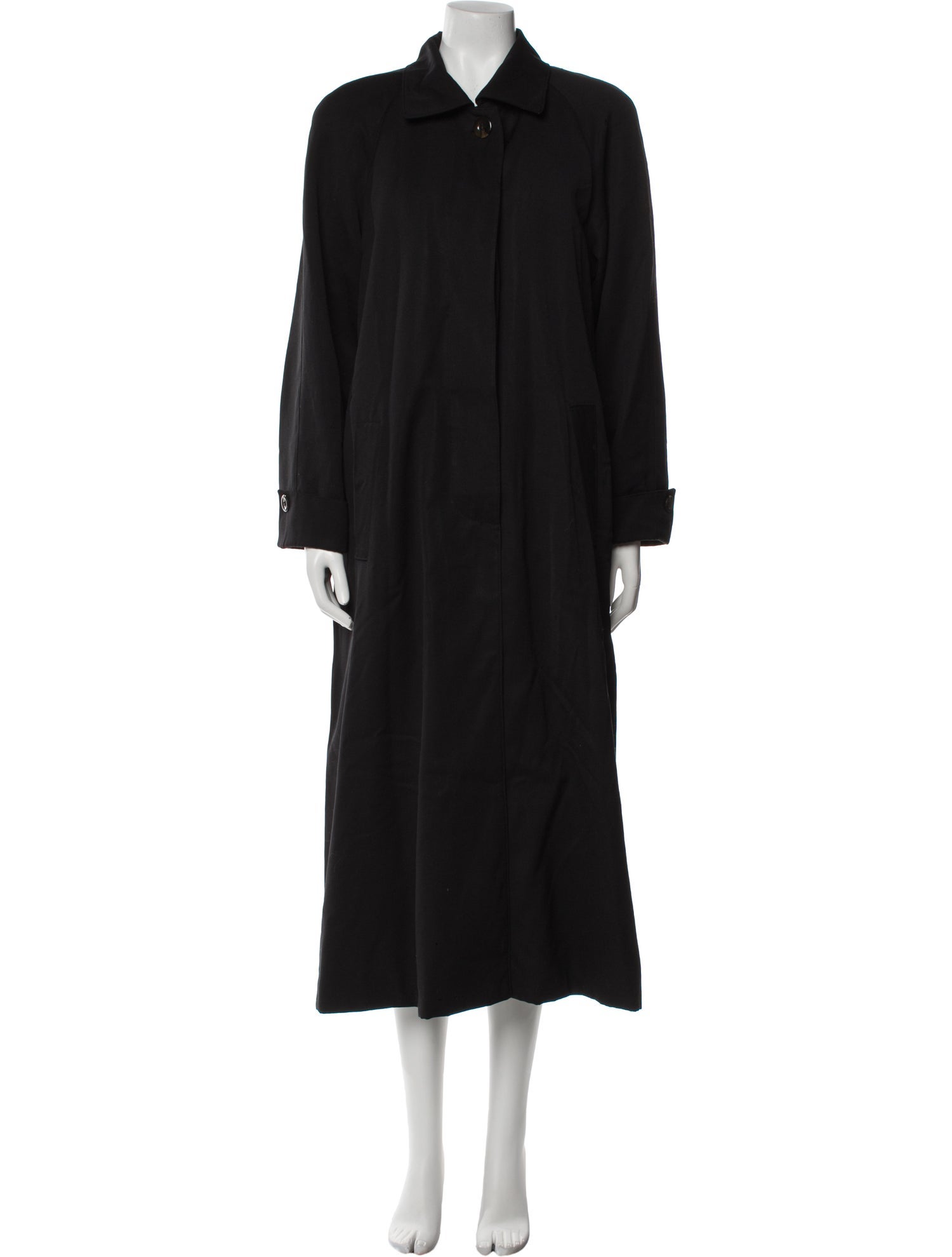 Saks Fifth Avenue Wool Trench Coat
