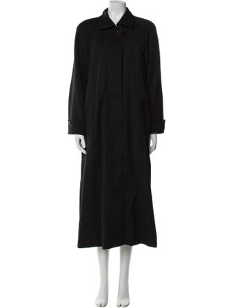 Saks Fifth Avenue Wool Trench Coat