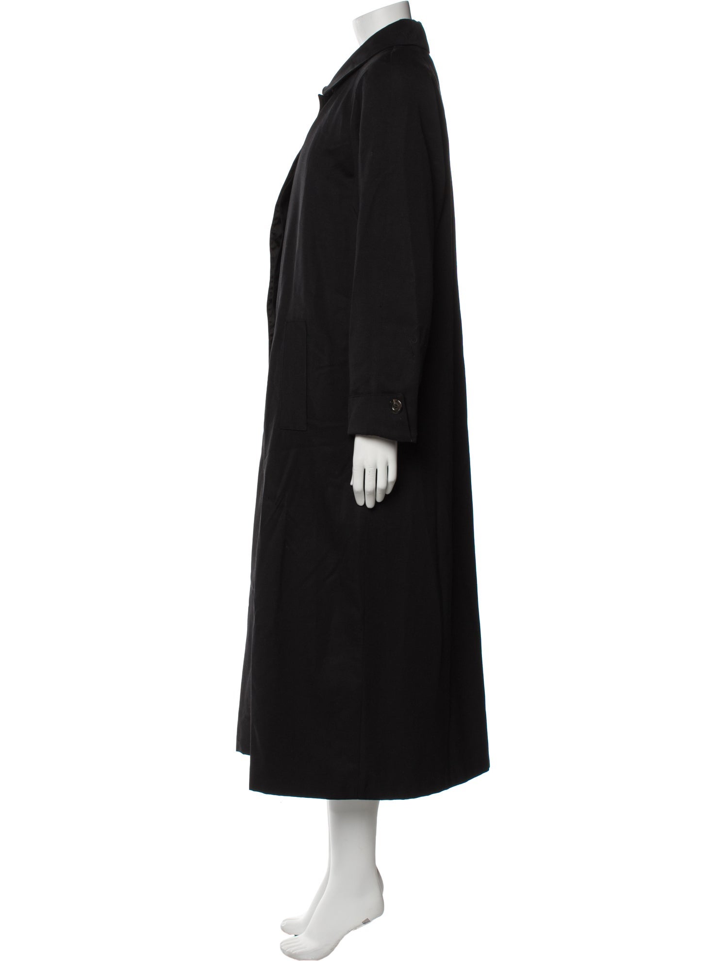 Saks Fifth Avenue Wool Trench Coat