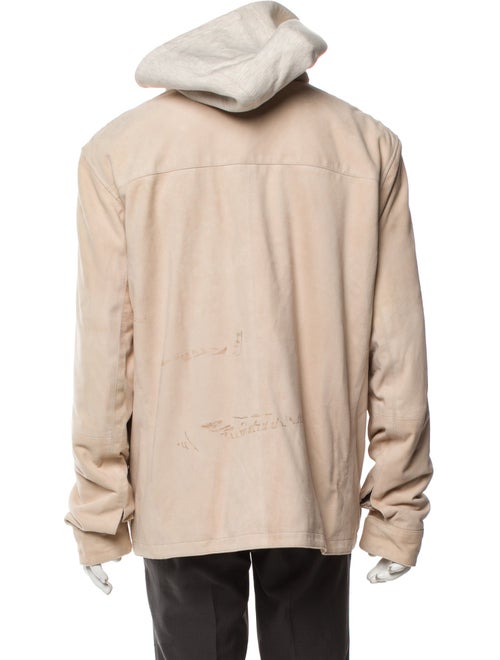 Saks Fifth Avenue Suede Windbreaker