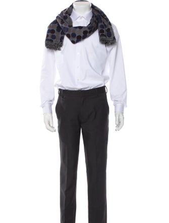 Saks Fifth Avenue Merino Wool Printed Scarf