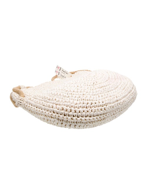 Saks Fifth Avenue Raffia Shoulder Bag