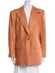 Saks Fifth Avenue Silk Peacoat