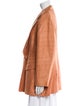 Saks Fifth Avenue Silk Peacoat