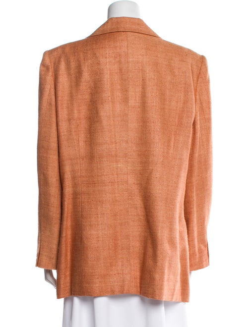 Saks Fifth Avenue Silk Peacoat