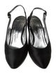 Saks Fifth Avenue Satin Slingback Pumps