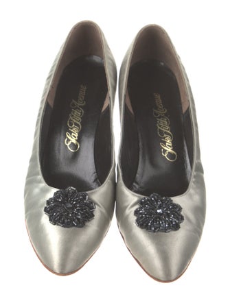 Saks Fifth Avenue Satin Pumps