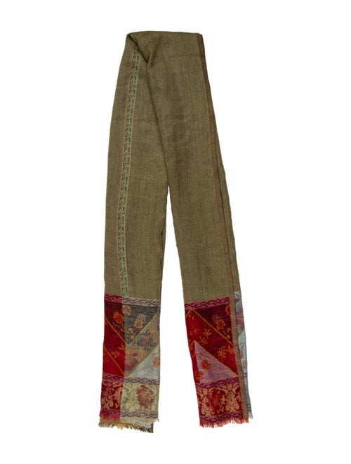 Saks Fifth Avenue Paisley Print Scarf