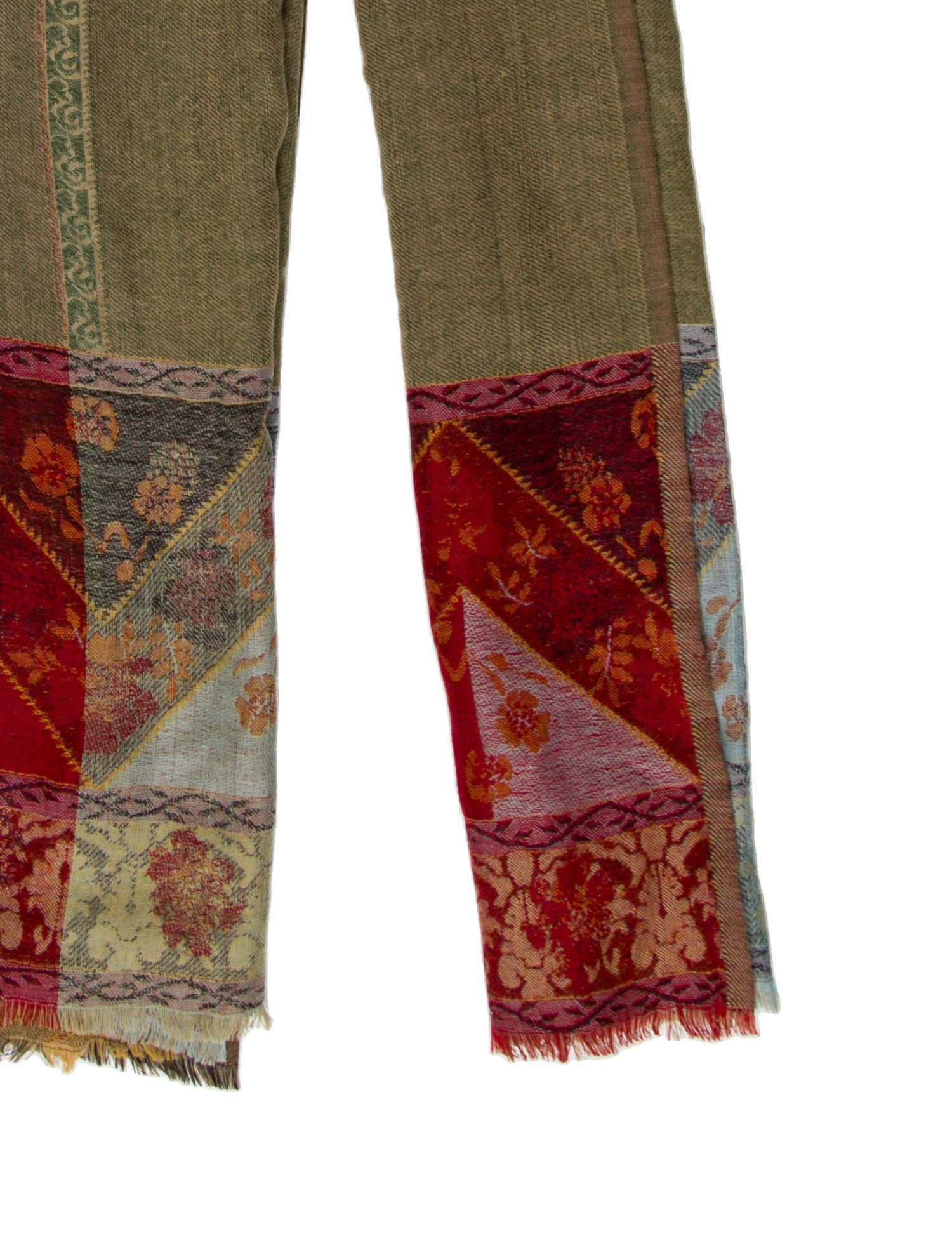 Saks Fifth Avenue Paisley Print Scarf