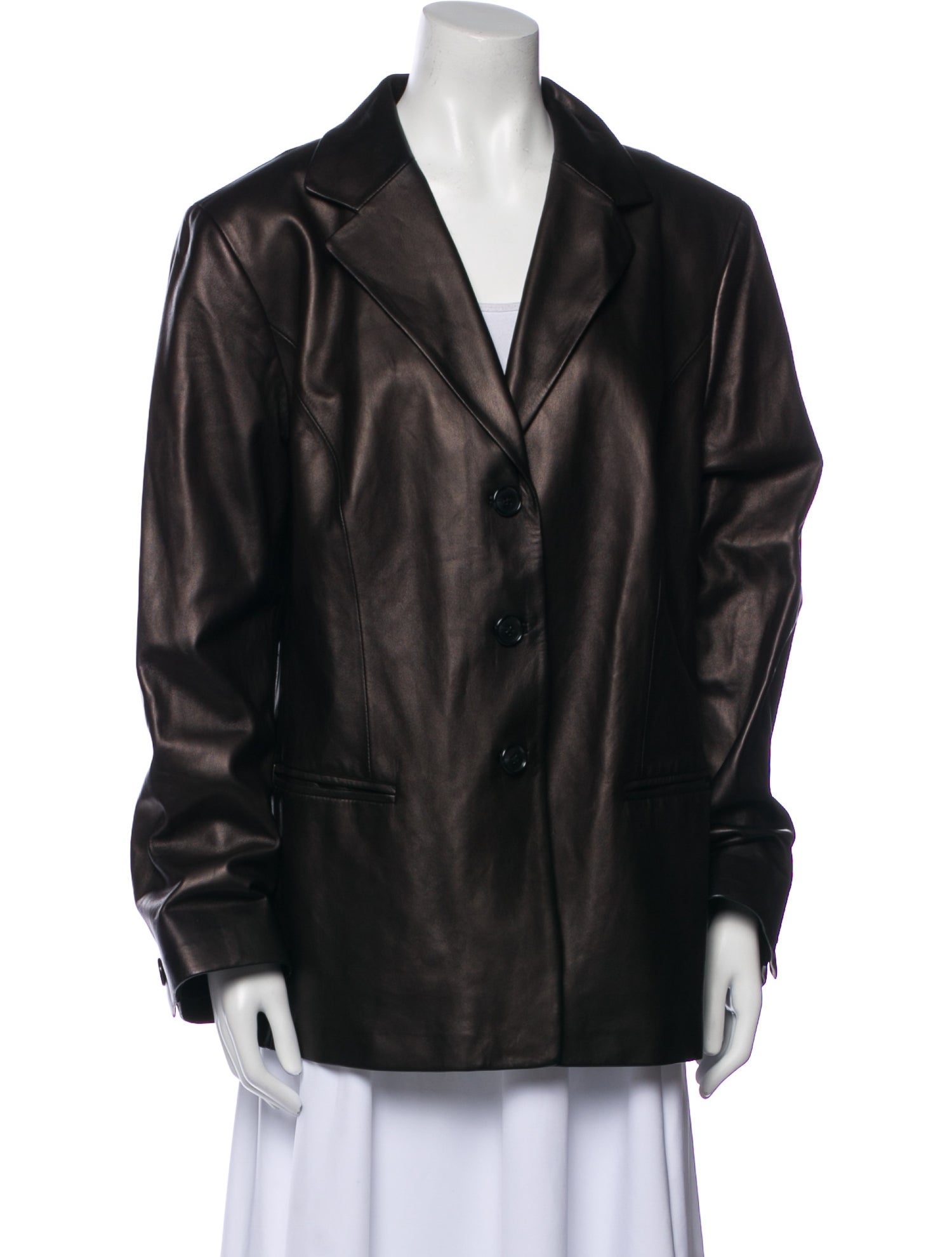 Saks Fifth Avenue Leather Jacket