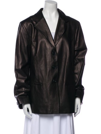 Saks Fifth Avenue Leather Jacket