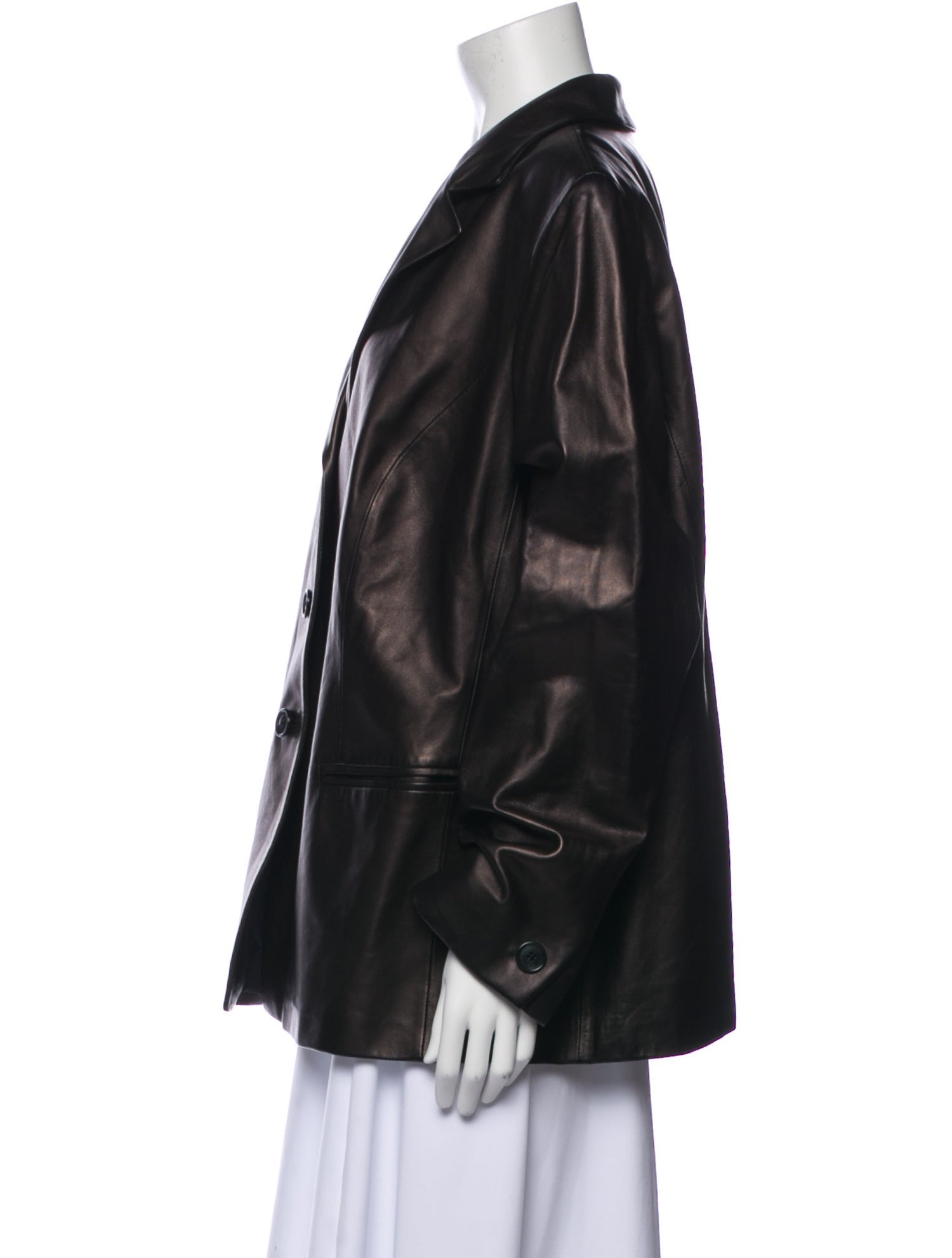 Saks Fifth Avenue Leather Jacket