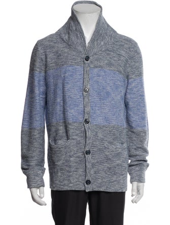 Saks Fifth Avenue Printed Mock Neck Cardigan