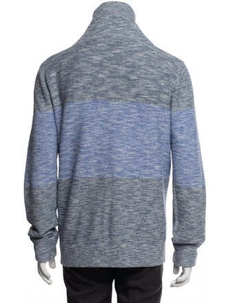 Saks Fifth Avenue Printed Mock Neck Cardigan