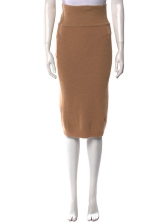 Saks Fifth Avenue Cashmere Midi Length Skirt