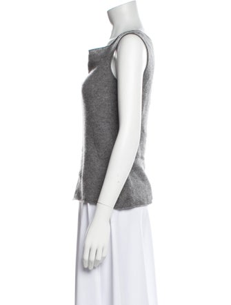 Saks Fifth Avenue Cashmere Bateau Neckline Top