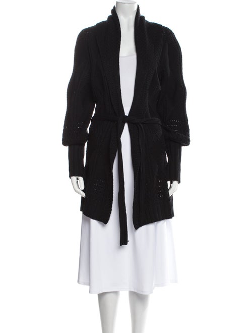 Saks Fifth Avenue Merino Wool Open Front Sweater