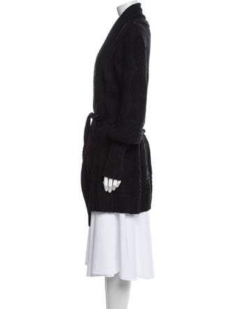 Saks Fifth Avenue Merino Wool Open Front Sweater