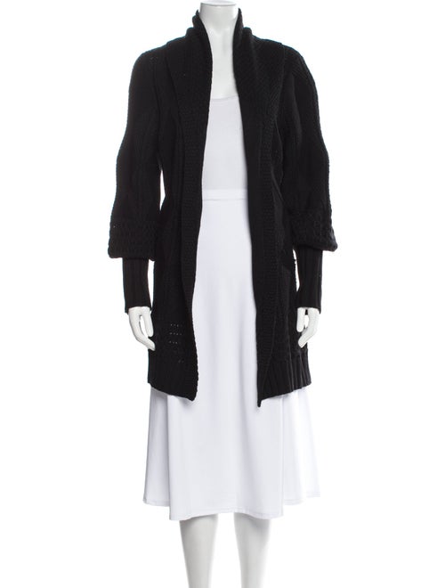 Saks Fifth Avenue Merino Wool Open Front Sweater