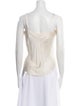 Saks Fifth Avenue Silk Square Neckline Top