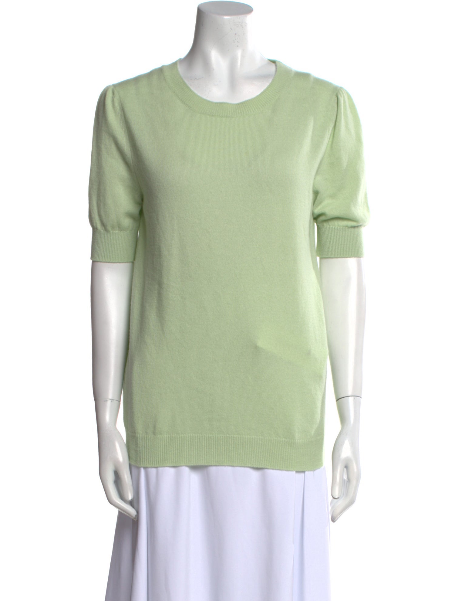Saks Fifth Avenue Cashmere Crew Neck T-Shirt