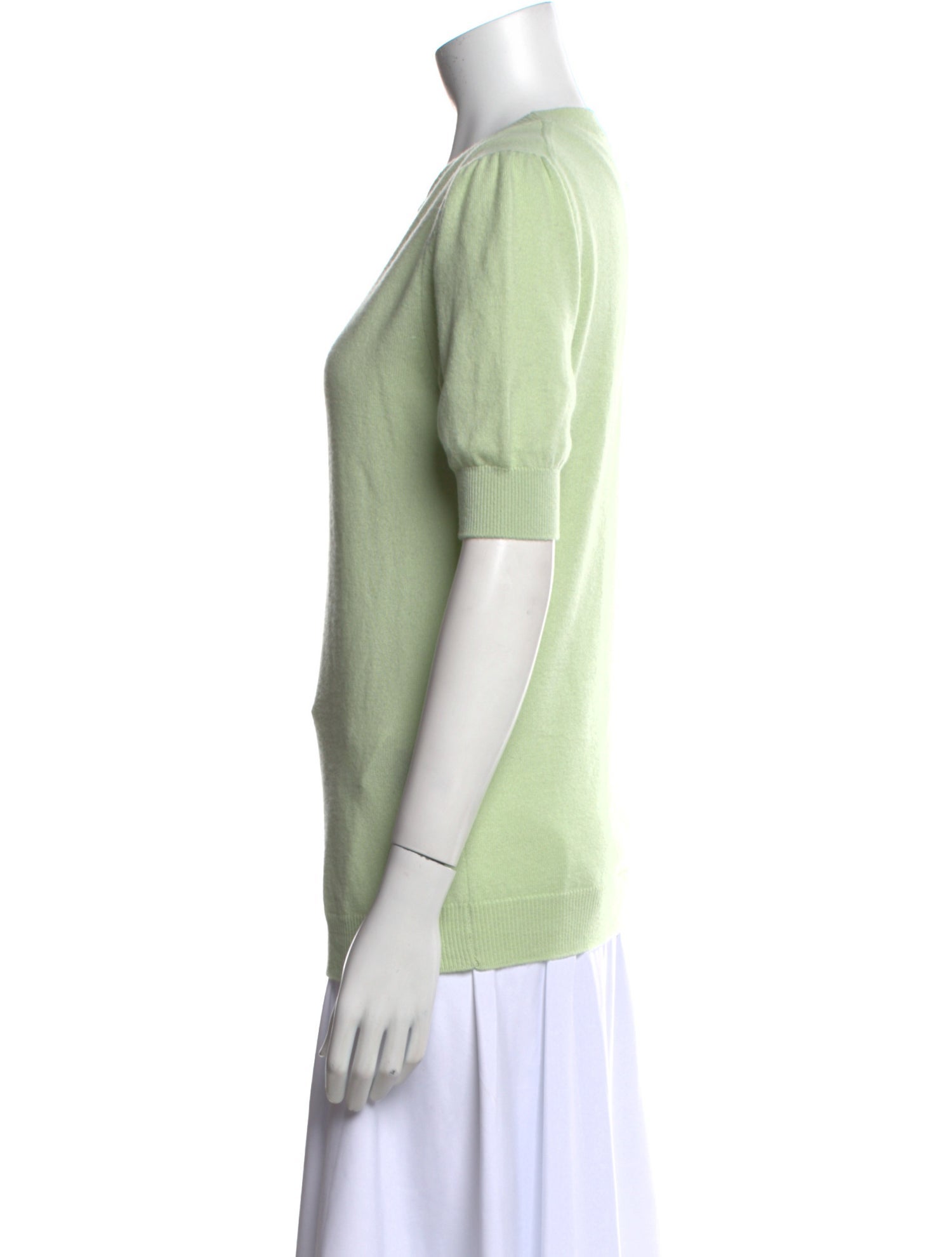 Saks Fifth Avenue Cashmere Crew Neck T-Shirt