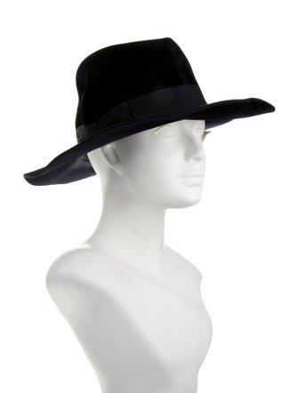 Saks Fifth Avenue Velvet Gambler Hat