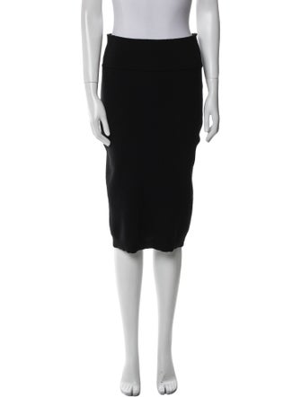 Saks Fifth Avenue Cashmere Knee-Length Skirt